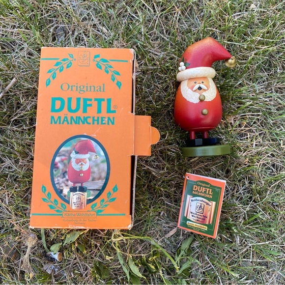 Original Duftl Männchen original Smoky Santa smoker by Käthe Wohlfahrt - Picture 1 of 6